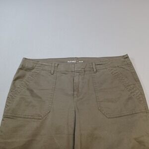 Old Navy Pixie Utility Chino Pants Forest Floor Olive Green 12 Regular 769535-00